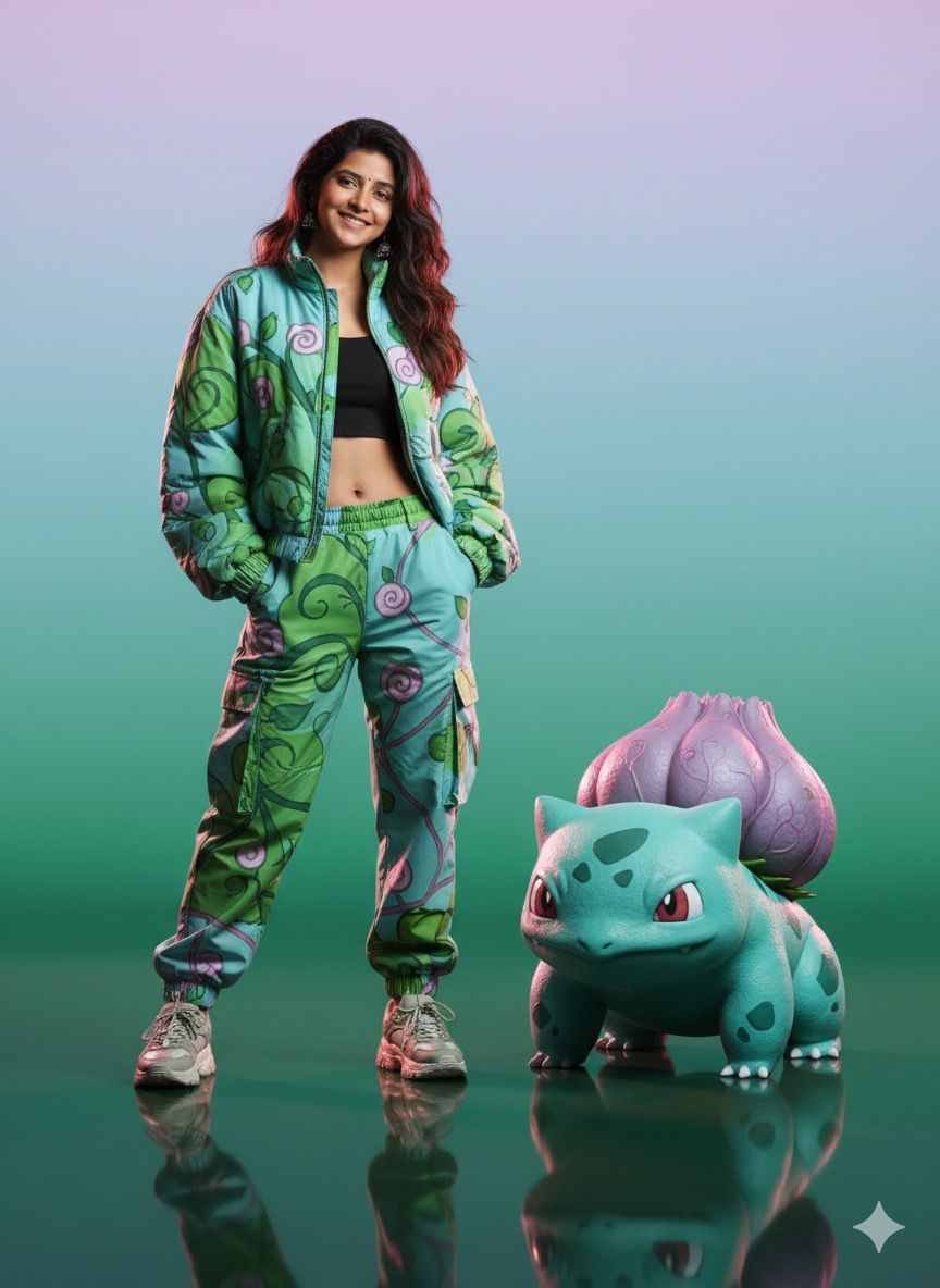 Pokémon Fashion The AI Prompt for a Stylish Bulbasaur Portrait