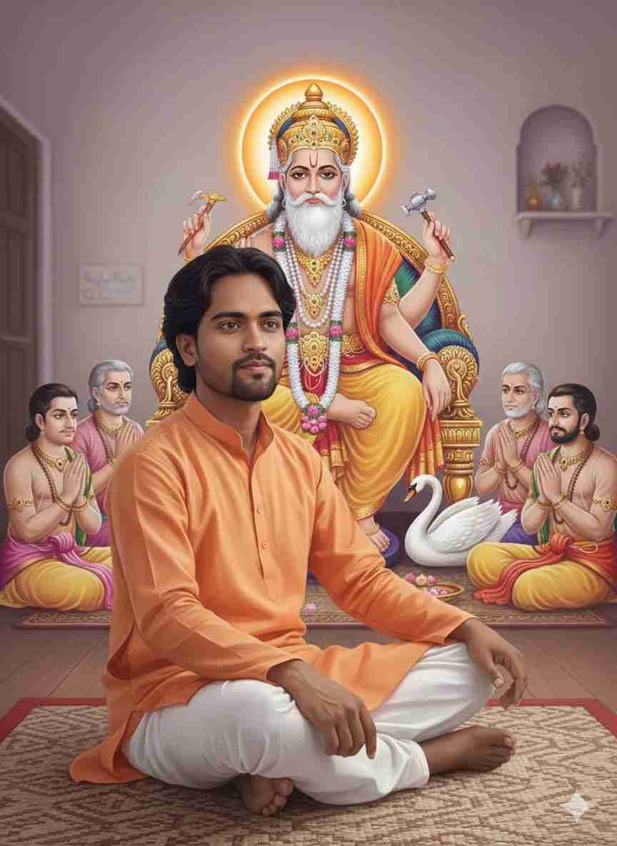 Top Vishwakarma Puja AI Prompts to Generate Divine Images