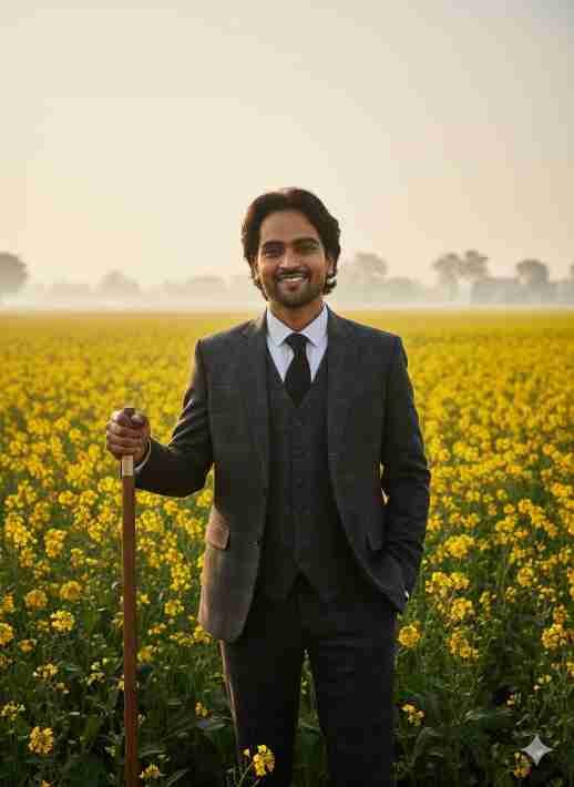 Boss in Bloom The AI Prompt for a Business Meets Nature Portrait