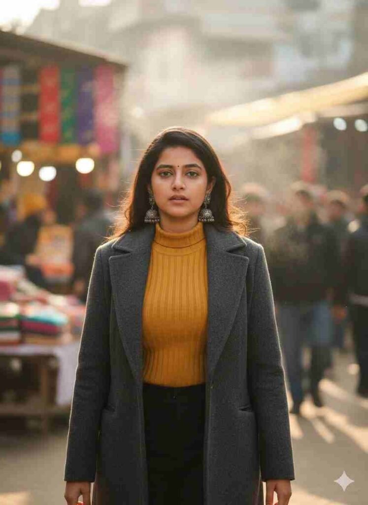 City Chic The AI Prompt for a Stylish Winter Street Portrait