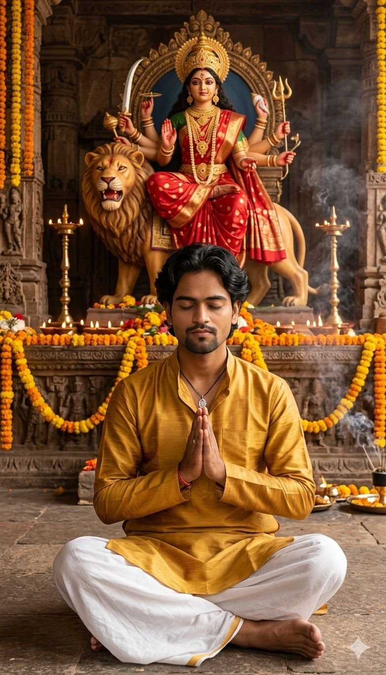 Chaitra Navratri Durga Maa AI Photo Prompt